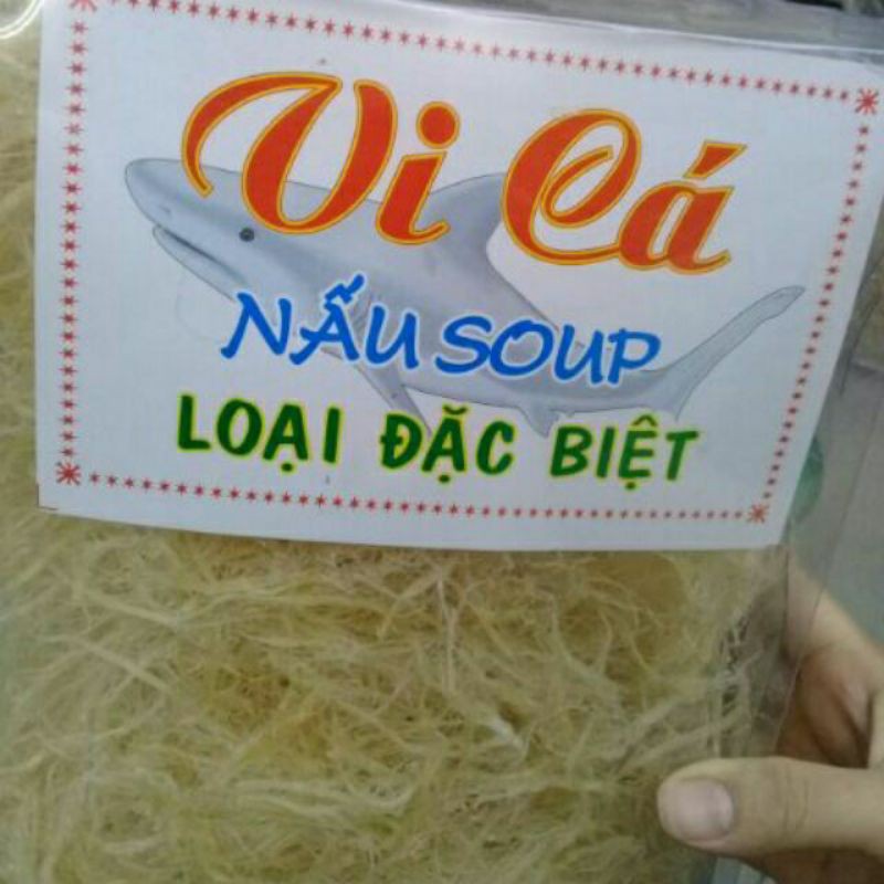 vây cá mập nấu súp 100gr . Vi - Cá