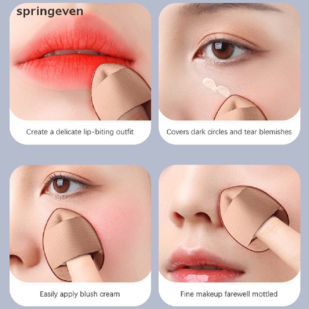 Set 5 Mút Tán Kem Nền Air Cushion Thiết Kế Hình Ngón Tay Độc Đáo