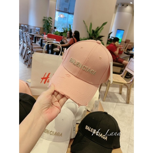 MŨ LƯỠI TRAI RÁCH THÊU CHỮ BL HÀNG QCCC
