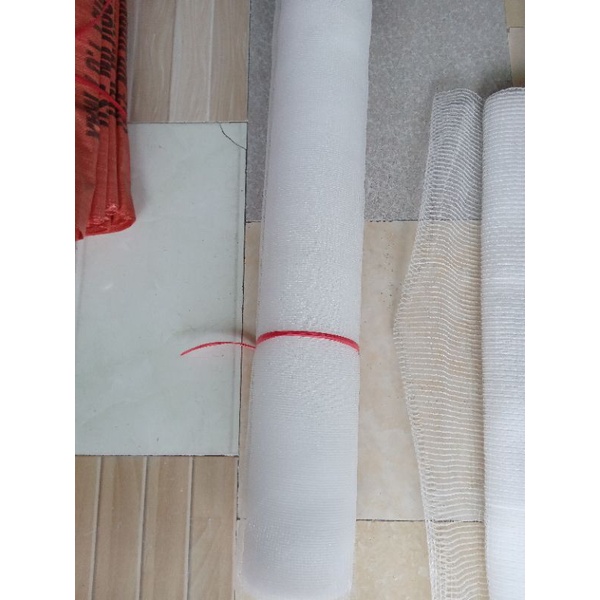 Lưới chặn côn trùng khổ 1m, 1,5m màu trắng mắt 0,5mm, 0,8mm , Lưới phơi thóc, lạc, Phơi Nông sản, lưới sàng cát
