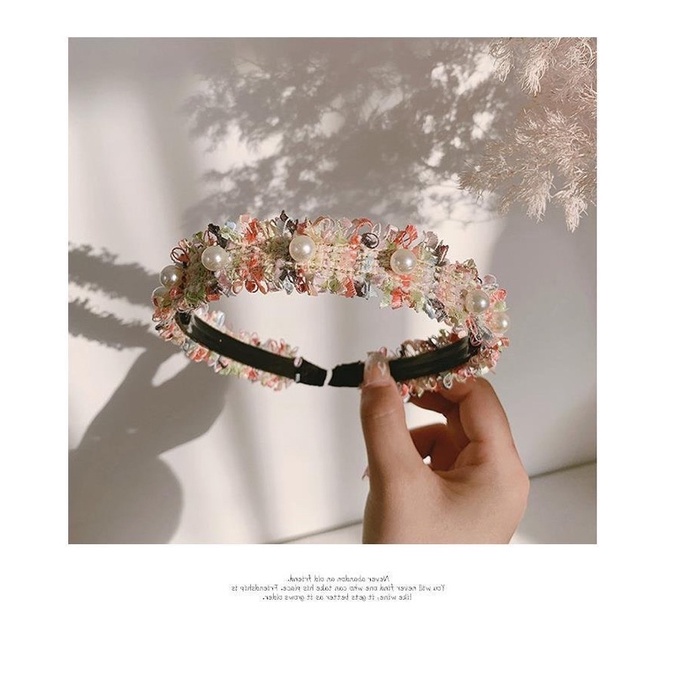 PHỤ KIỆN CÀI TÓC SIÊU XINH  ĐÍNH KÈM NGỌC TRAI