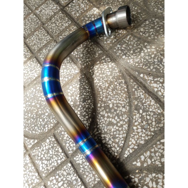 Cổ Exciter 150 Mx King cổ titan nối pô zin