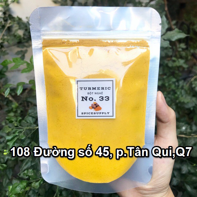 Turmeric powder - Bột nghệ thực phẩm ướp thịt cà ri Hũ 120ml | BigBuy360 - bigbuy360.vn