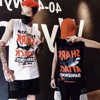 Áo Thun Bóng Rổ Shark Cá Mập Cực Chất