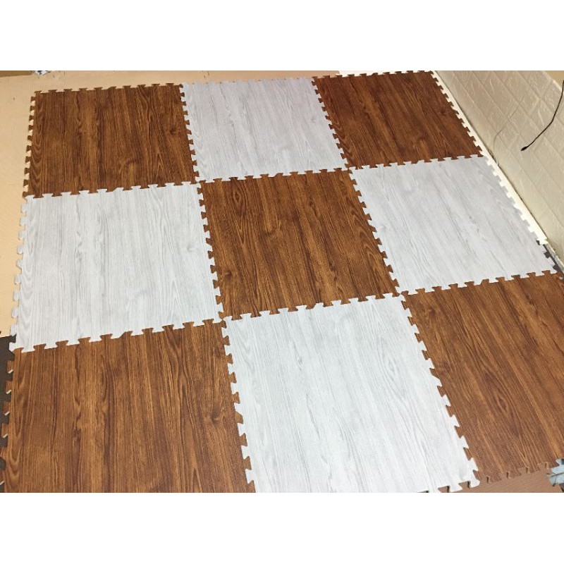 Thảm trải sàn vân gỗ ko mùi 60*60 hàng VNXK