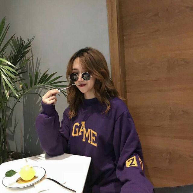 ÁO GAME SWEATER NỈ NGOẠI LÓT BÔNG