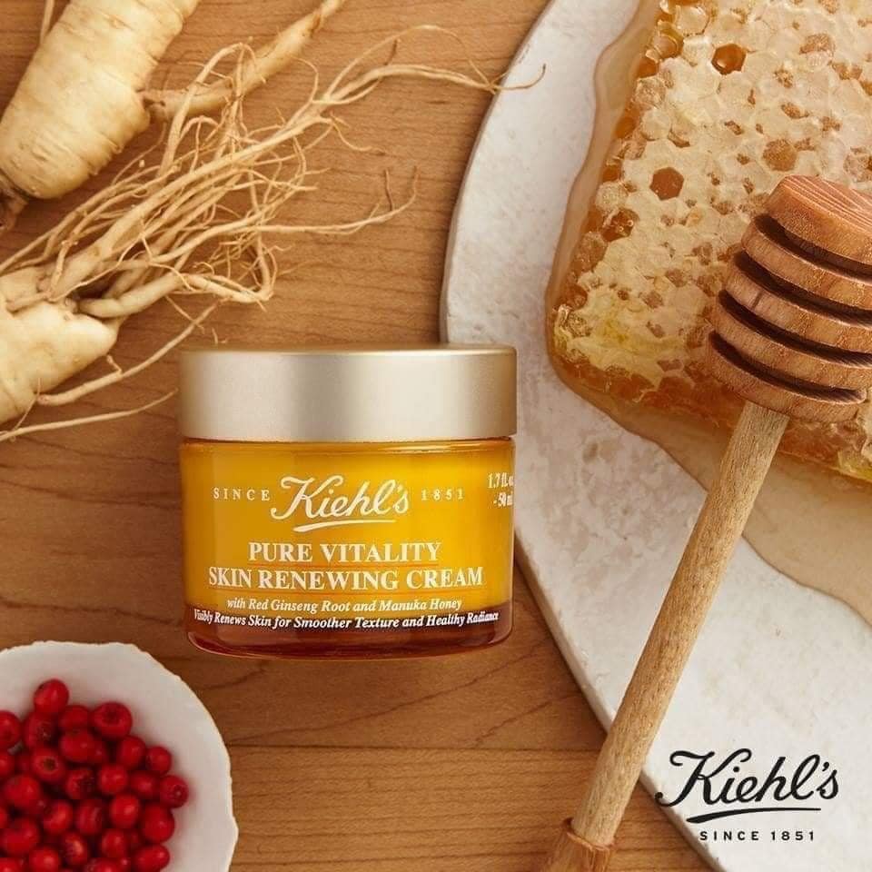 Kem dưỡng Kiehl's Pure Vitality Skin Renewing Cream 5ml