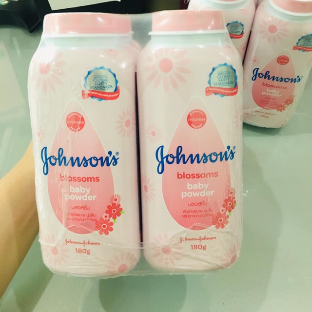 Phấn rôm jonhson baby