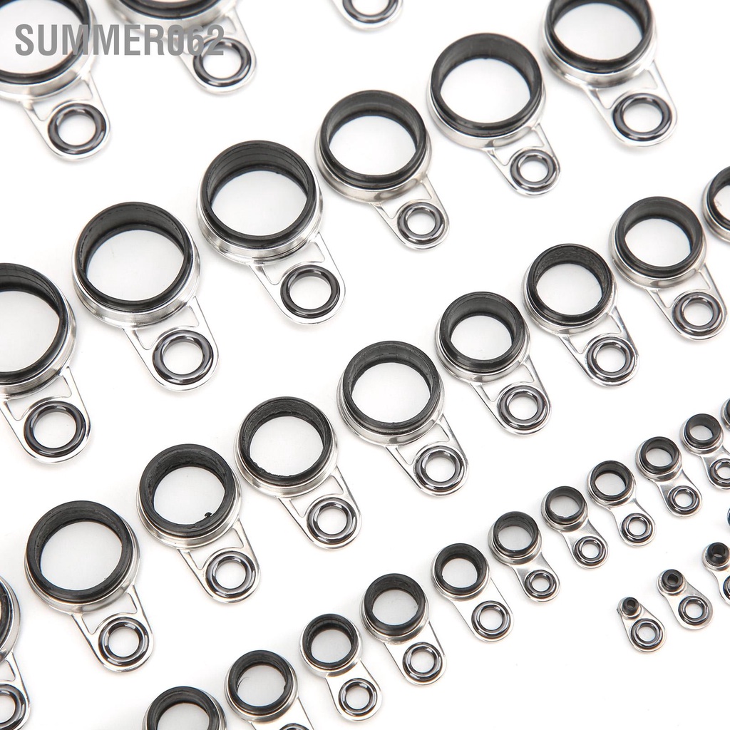 [Hàng Sẵn] 49 trong 1 bộ Đúc đá đa năng Cần câu cá Hướng dẫn Vòng dây Lời khuyên hàng đầu【Summer062】