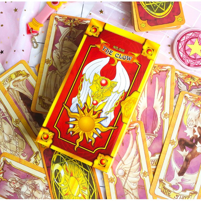 Bộ bài Tarot Clow card Cardcaptor Sakura KINOMOTO anime nhiều thẻ Tarot