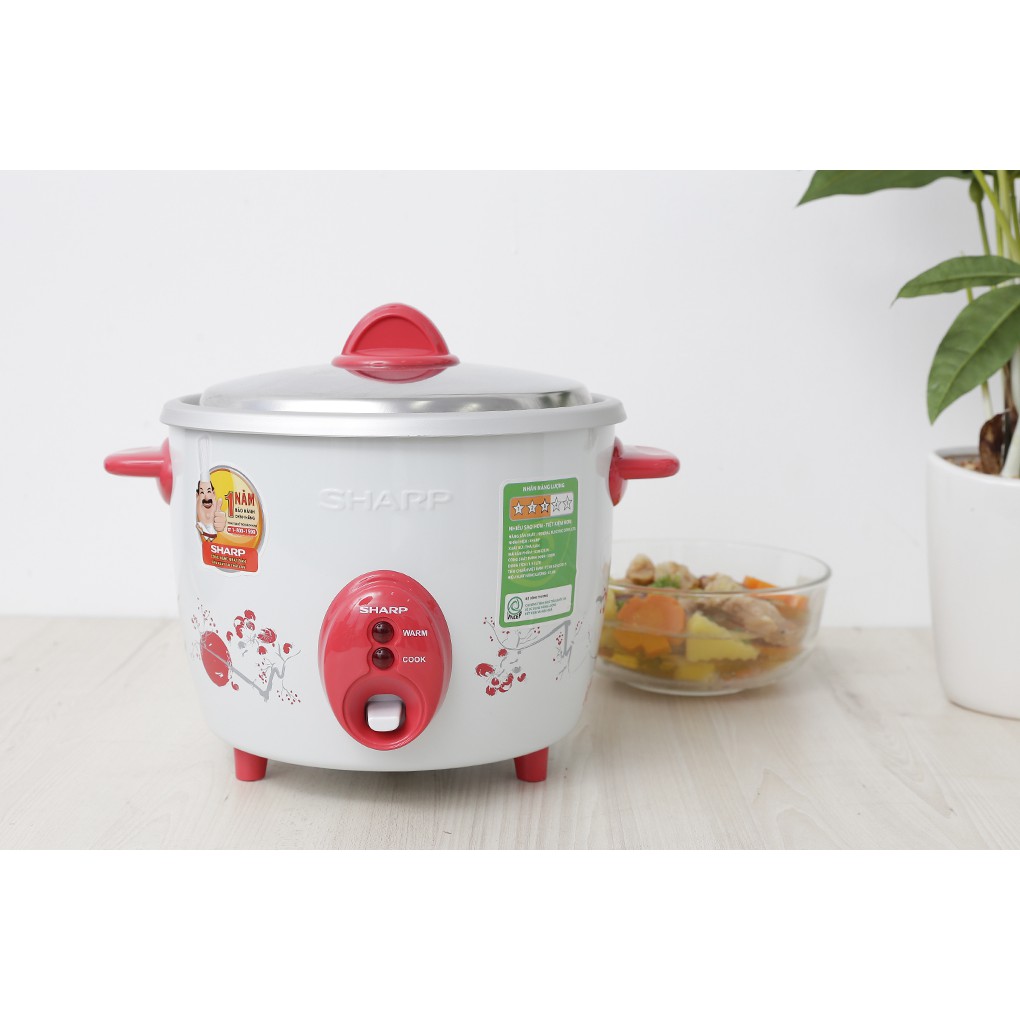 Nồi cơm điện Sharp 1.5 lít KSH-D15V (màu ngẫu nhiên) | BigBuy360 - bigbuy360.vn