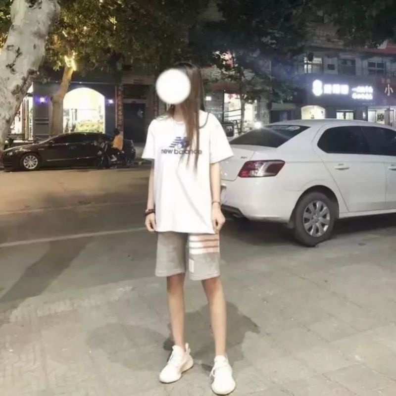 Quần SHORT SỌC Ulzzang Unisex Có Dây Rút