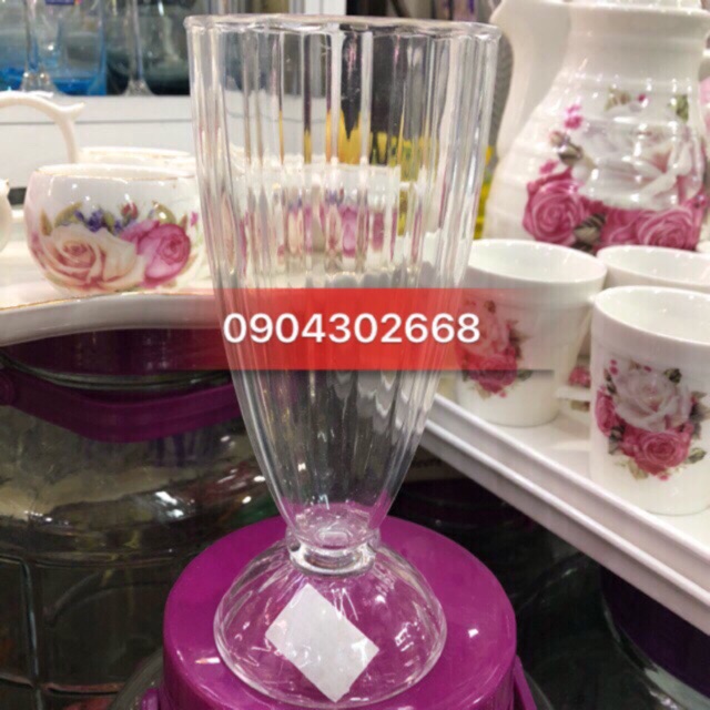 Combo 10 ly mê ka sọc + 10 ly sinh tố loe
