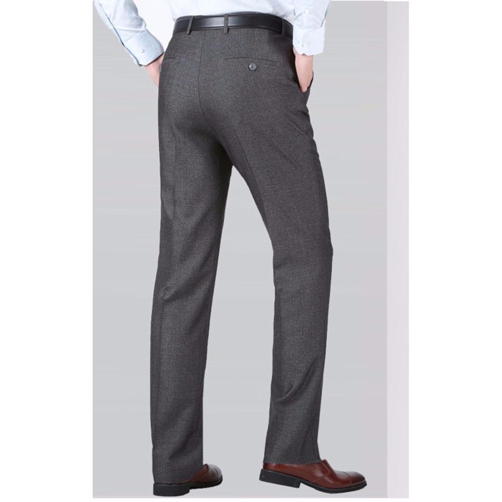 Combo 2 Quần Tây Nam Chất Liệu Cotton Cao Cấp Thiết Kế Ống Suông Trung Niên-XM010