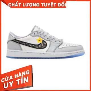 Giày Sneaker Trắng Xám Đen Giaỳ jd Nam Nữ Thời Trang Học Sinh Giá Rẻ Đẹp Đế Xanh 2021 - Hàng nhập khẩu