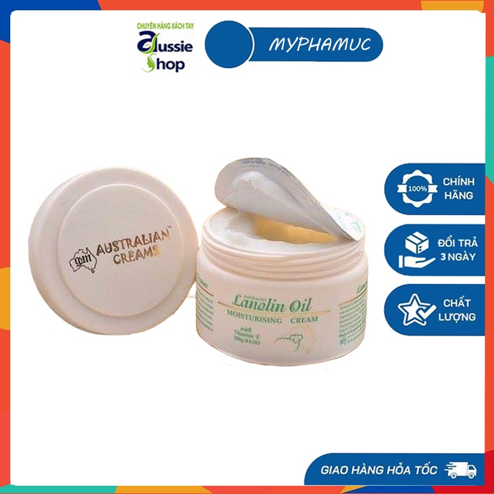 Kem cừu G&M Lanolin Moisturising Cream - 250gr