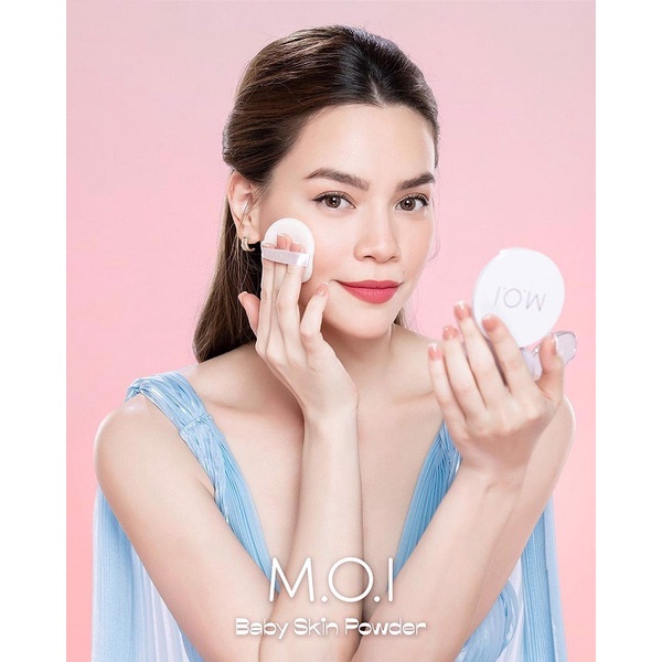 💎 [ CHÍNH HÃNG ] Phấn Phủ M.O.I kiềm dầu kháng nước Baby Skin Powder - Tone tự nhiên | BigBuy360 - bigbuy360.vn
