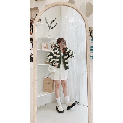 SẴN Skl kẻ 4 cúc nhựa