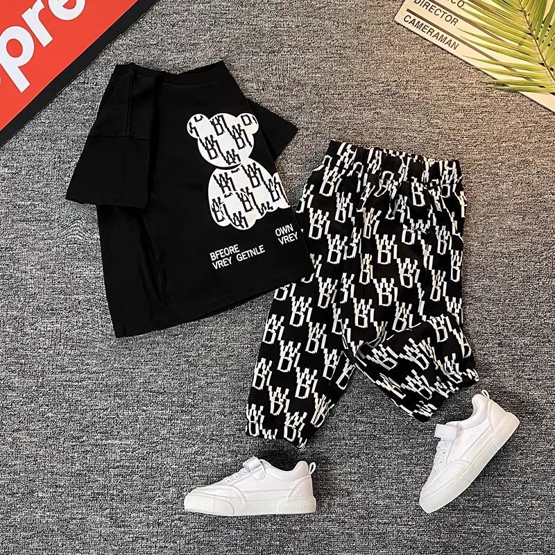 Set Áo Quần Thể Thao Thời Trang Cho Bé Gái Từ 1-10 Tuổi