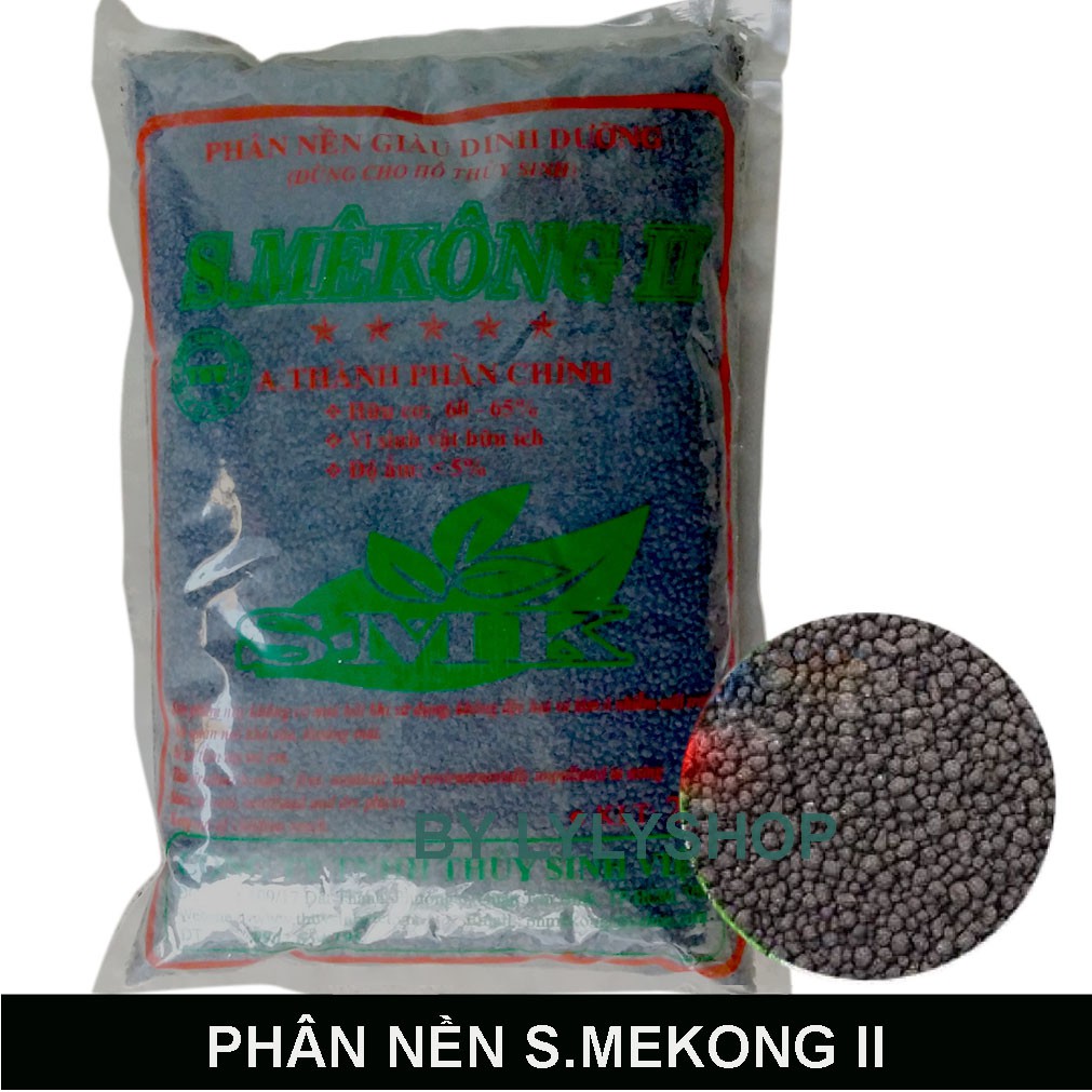 Đất nền cho hồ thủy sinh SMEKONG II (2kg) Nâu