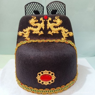  Mũ Lưới Gạc Màu Đen Chính Thức Của Zenguan Ming Dynasty Flying Fish Phù Hợp Với Nam Và Nữ Phù Rể Hán Phục Cổ Tròn Hình Rồng Phụ Kiện Áo Choàng Hoàng5256888. My76 