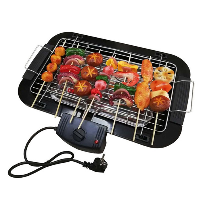 Bếp nướng thịt bằng điện, bếp nướng BBQ không khói tiện lợi cho gia đình dễ sử dụng