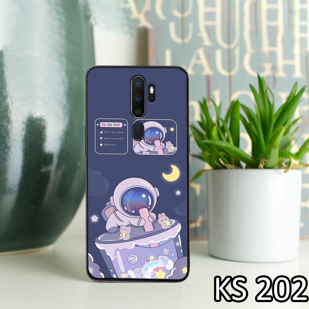 Ốp lưng Oppo A5 2020 - Oppo A9 2020 in hình Phi hành gia - Ốp Oppo lưng nhám viền TPU cao cấp