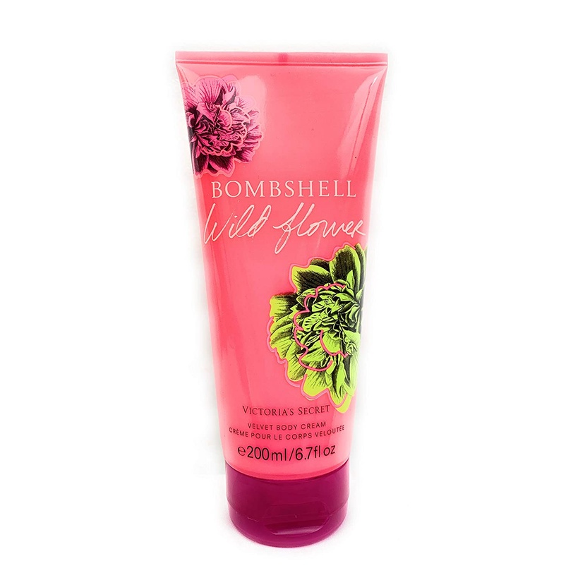 Kem dưỡng VICTORIA'S SECRET Bombshell Wild Flower Velvet Body Cream 200ml (Mỹ)