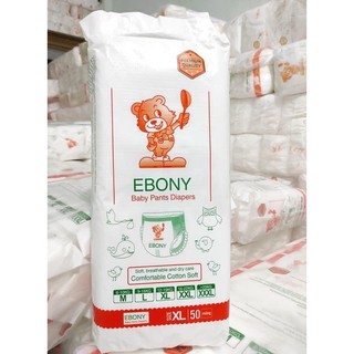 Combo 2 bịch bỉm quần 100c ebony size m/l/xl/xxl/3xl