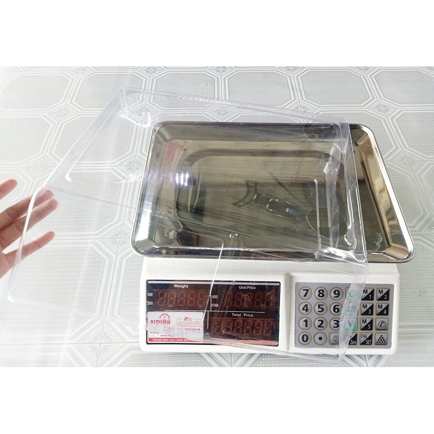 Cân tính tiền bán hàng Nhật Bản 2 mặt màn hình 30Kg - LED đỏ - Dùng tại chợ, siêu thị