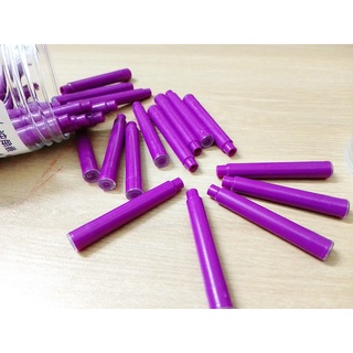 1 Mực ống tẩy xóa được dành cho bút máy ( mực viết máy màu tím )