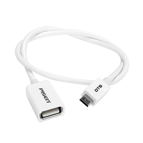 4E[P1012] Cáp OTG nối bàn phím chuột, USB với điện thoại sử dụng như máy tính xách tay IJ79