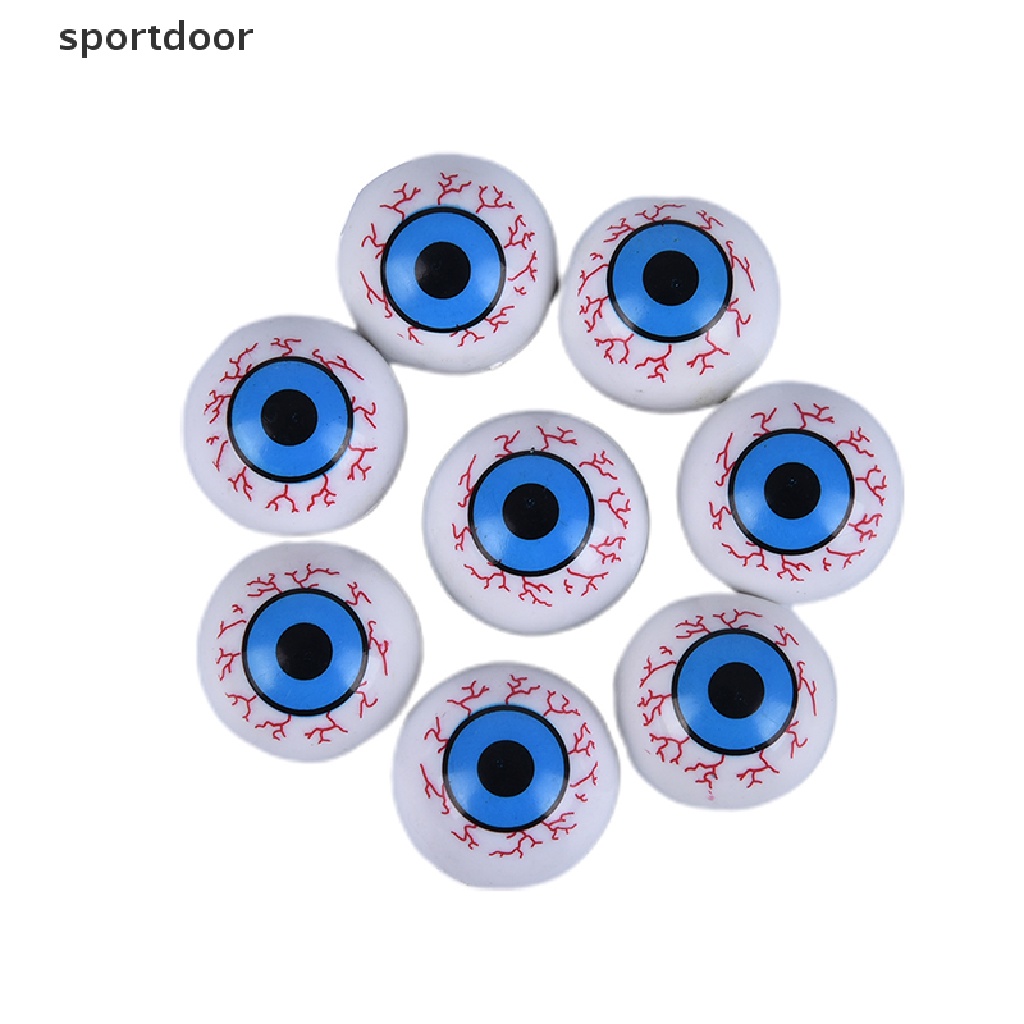 [sportoutdoor] Set 4 Nắp Van Hình Mắt Bóng Bằng Nhựa Kim Loại Cho Bánh Xe Đạp &amp; Ô Tô