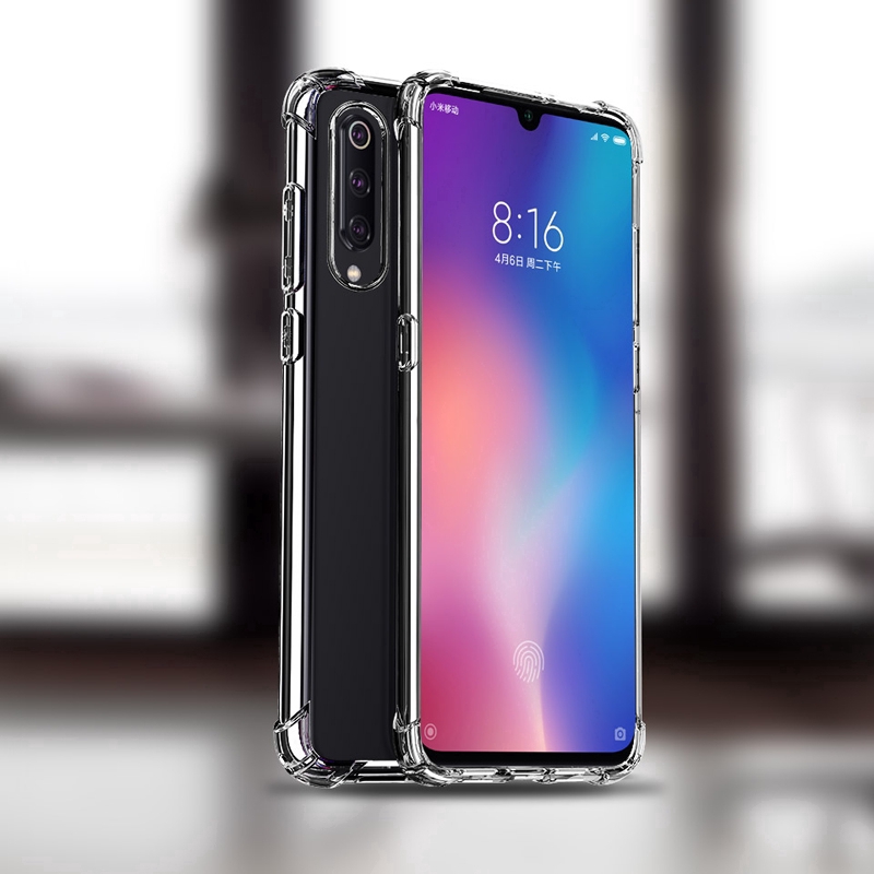 Shockproof soft silicone phone case for Xiaomi Mi A3 MiA3 Mi 9T Mi9T Pro 9 SE Mi 8 Lite Mix