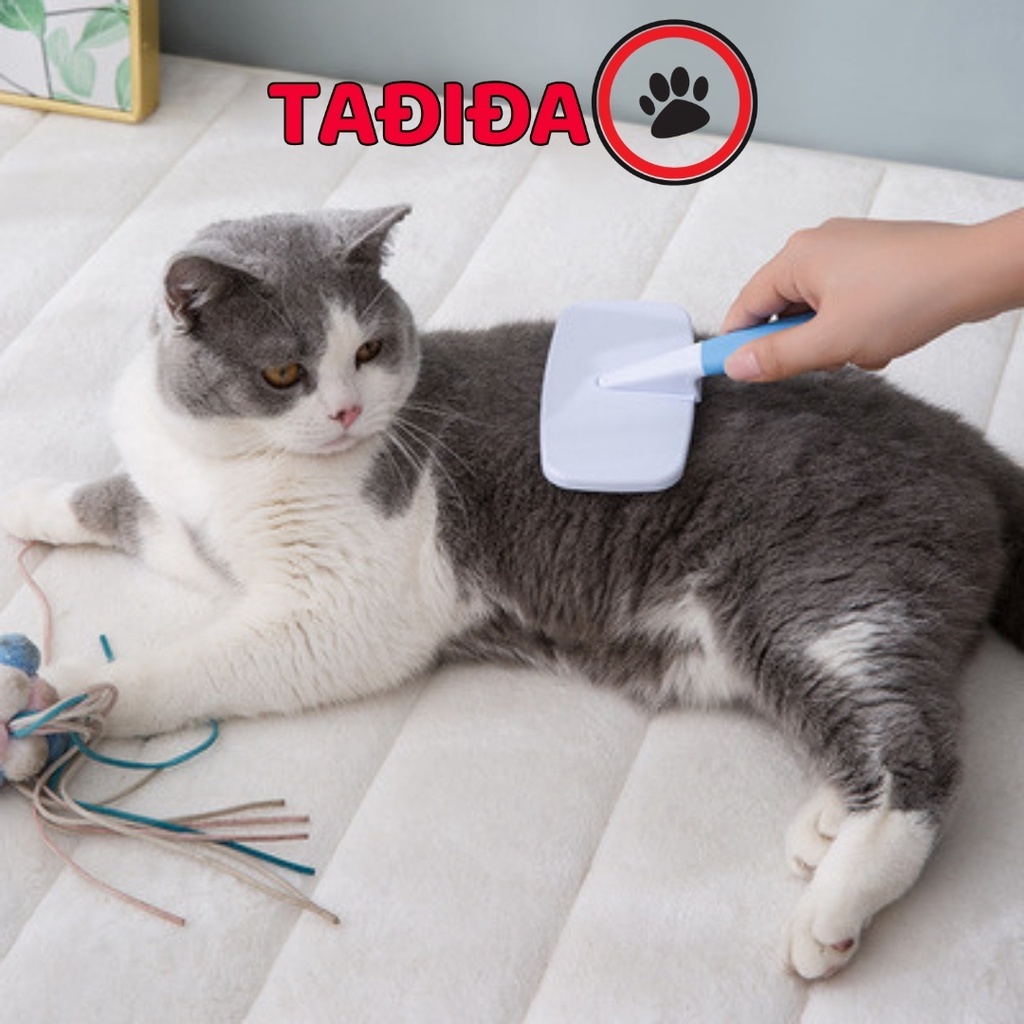 Lược chải lông Chó Mèo đầu bi , Đánh xù lông - gỡ rối lông cho Thú Cưng – Tadida Pet