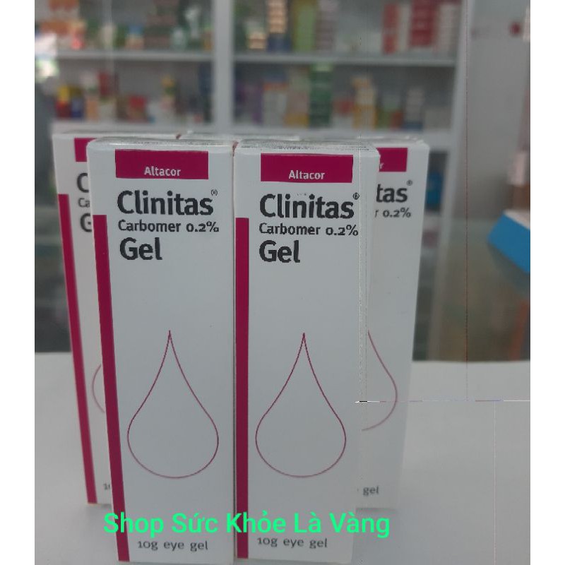 Tra mắt Clinitas 0,2% 10gr-Thay liposic