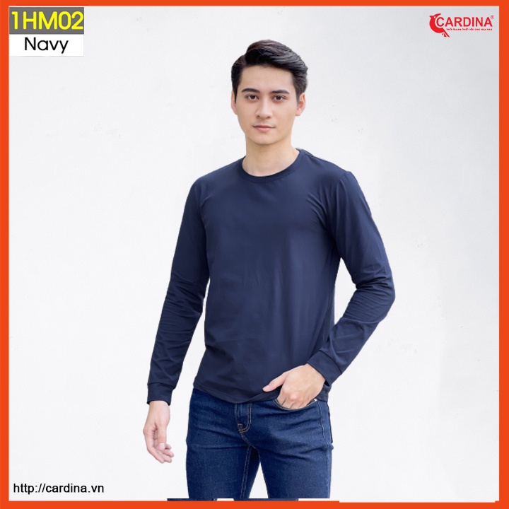 Áo giữ nhiệt nam CARDINA cổ tròn công nghệ HEATTECH giữ ấm co giãn 4 chiều 2HM | BigBuy360 - bigbuy360.vn