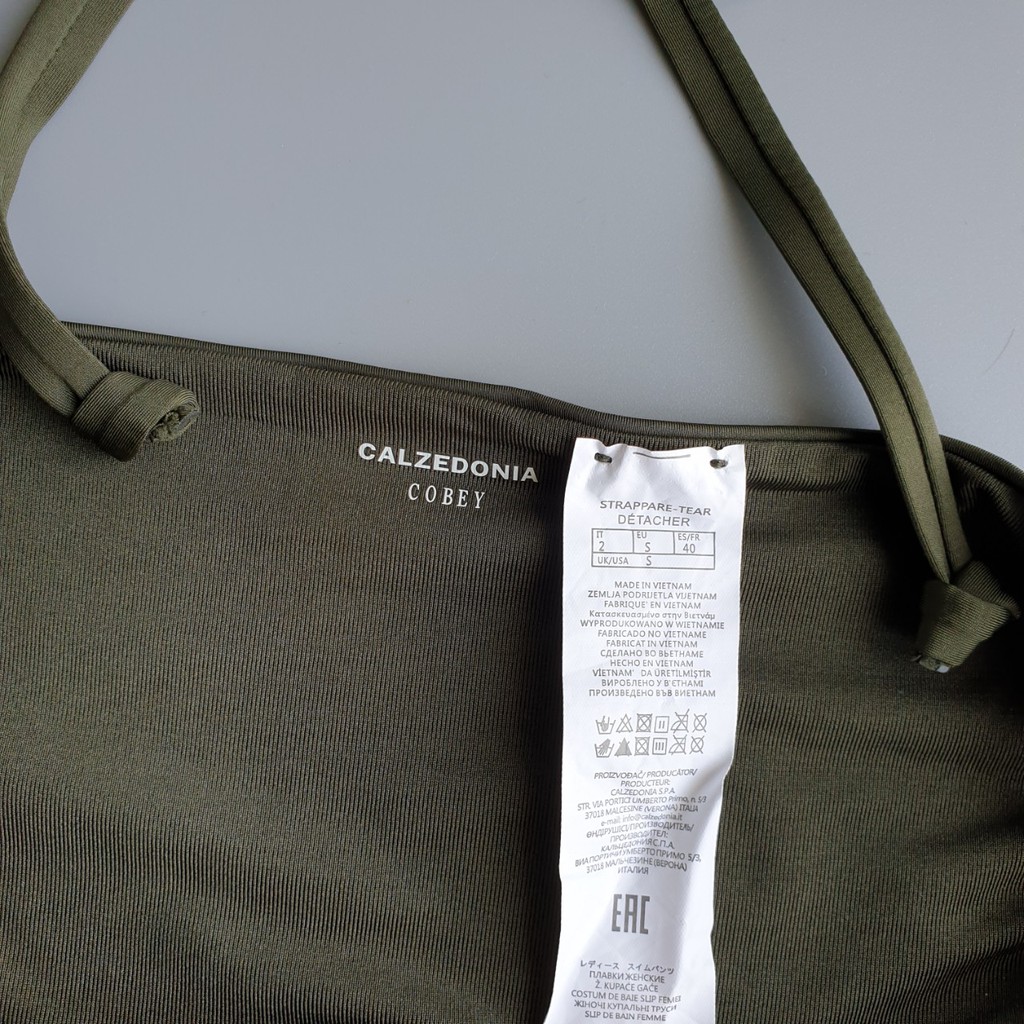 Bộ bơi hai mảnh CALZEDONIA cobey xuất khẩu Ý