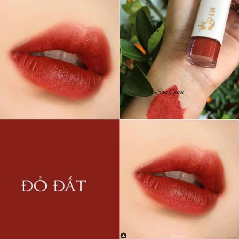 Son siêu lỳ Quin- Không Chì- Không thuỷ ngân- Dành cho bà bầu ( Sale lô son con trai làm rách vỏ)