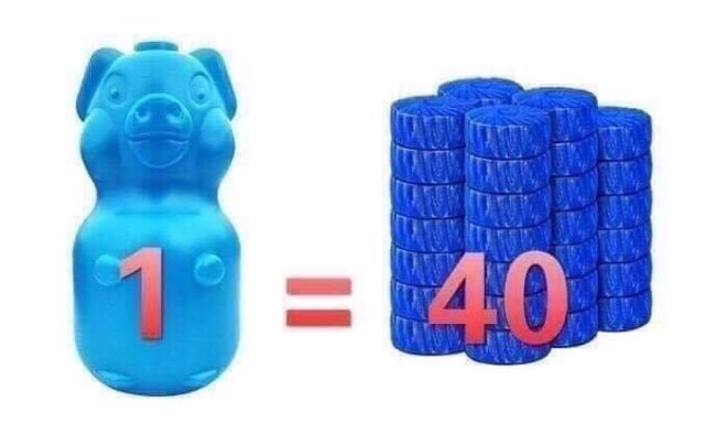 Thả bồn cầu lợn
