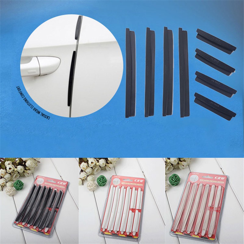 Toàn quốc⚡️SET 8 miếng cao su dán cạnh xe chống trầy xước, va đập cho xe hơi