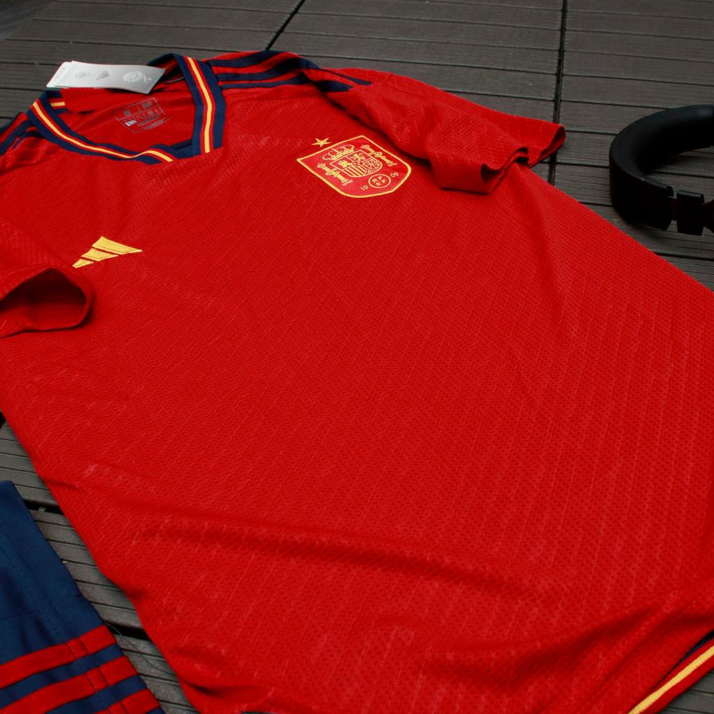 [Freeship] Áo bóng đá Đội tuyển Tây Ban Nha cao cấp mới nhất / quần áo đá banh đẹp
