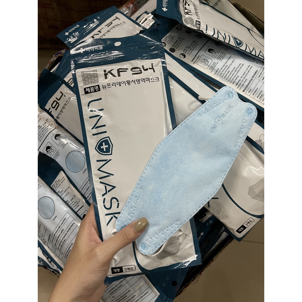 KHẨU TRANG UNI MASK KF94 4D ( túi 5 cái) | BigBuy360 - bigbuy360.vn