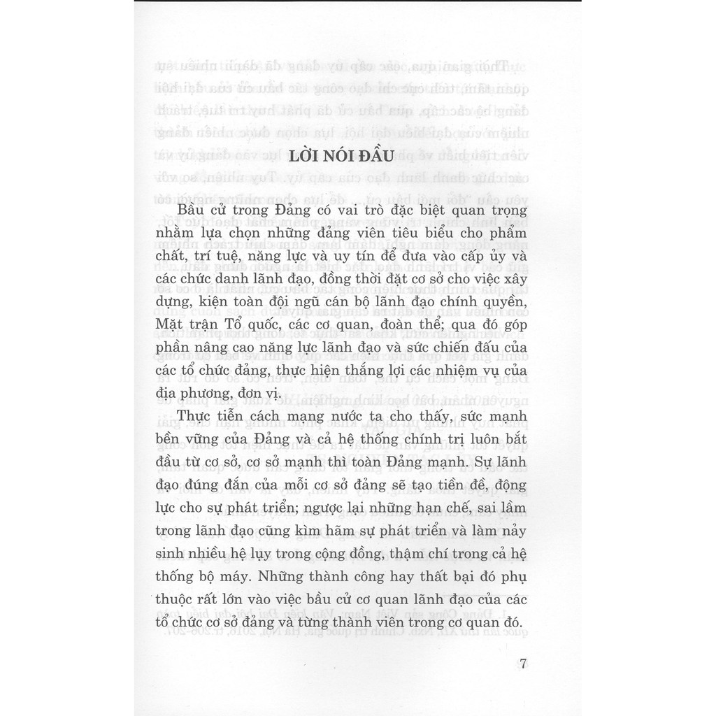 Sách - Bầu cử trong Đảng – Một số vấn đề lý luận và thực tiễn từ đại hội đảng ở cơ sở | BigBuy360 - bigbuy360.vn