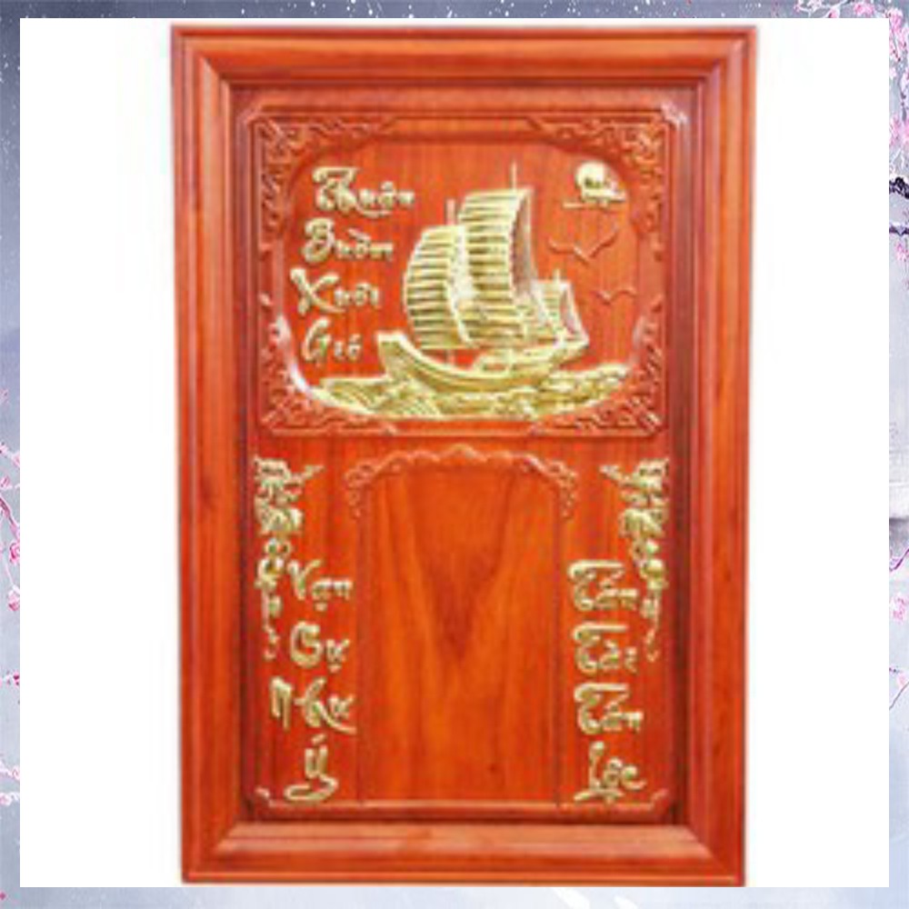 Đốc lịch thuyền gỗ Hương đỏ rát vàng