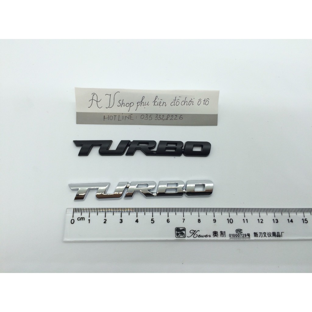 Miếng dán 3D TURBO