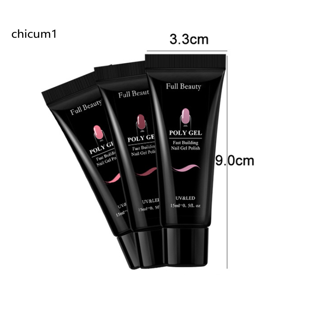 [Hàng mới về] Gel sơn móng tay Full Beauty trong suốt khô nhanh nhiều màu tùy chọn