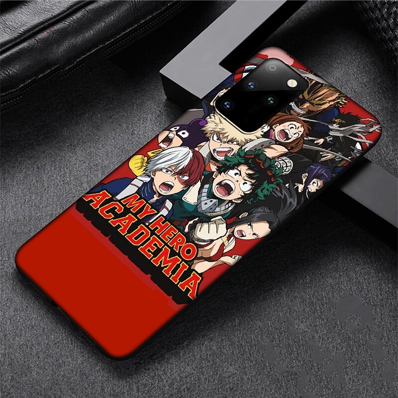 Ốp điện thoại mềm RA22 My Hero Academia cho Samsung Galaxy S21 S20 Fe Ultra Plus S10 Lite S10E S20+ S20Ultra S21+