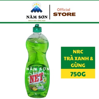 Nước rửa chén NET trà xanh và gừng chai 750g