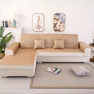 Bọc sofa mây tre 706 cho bạn Thuý